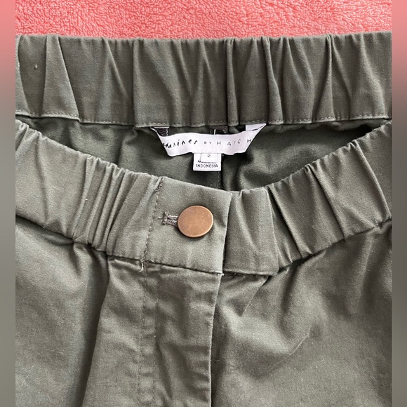 The nines by HATCH maternity pants, size 2, olive green, NWOT - Picture 5 of 5